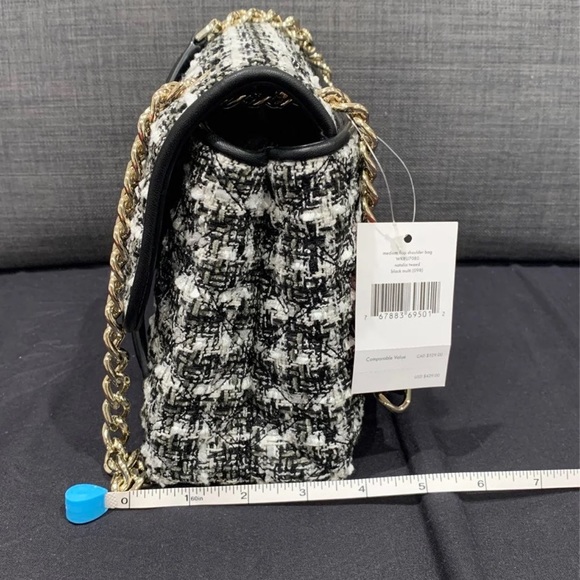 SOLD kate Spade Natalia Tweed Bag - Picture 9 of 10